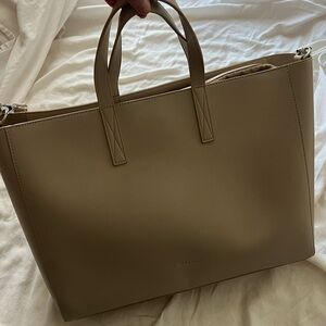 Calpack Haven 16" Laptop Tote Bag in Birch